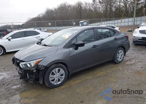 2020 Nissan Versa S Xtronic Cvt z USA, uszkodzony, nr VIN 3N1CN8DV5LL901099